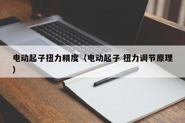 电动起子扭力精度（电动起子 扭力调节原理）